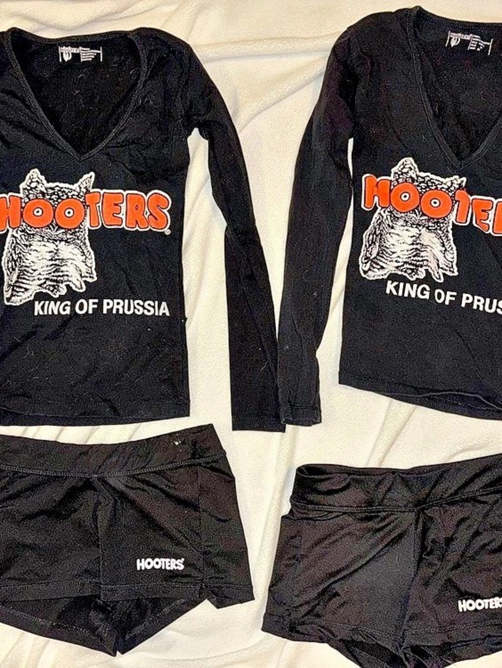 Hooters Black Official Uniform- 2 Sets